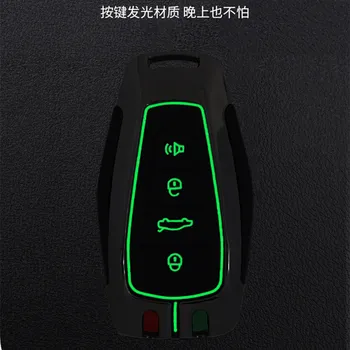 Cover per chiave/telecomando per Geely Coolray X6 Emgrand Global Hawk GX7 accessori remoti portachiavi auto-Styling - Portachiavi per auto portachiavi custodia Shell Set per Geely Coolray X6 Emgrand Global Hawk GX7