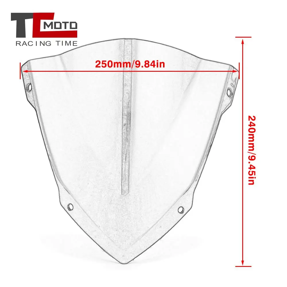 Windscreen For Yamaha MT-03 MT25 2020 2021 2022 2023 MT03 MT-25