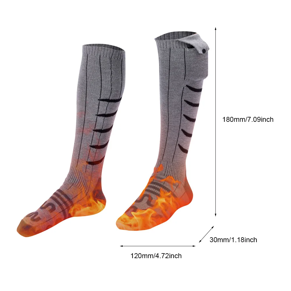 Fast-Heating Electric Heated Socks 6