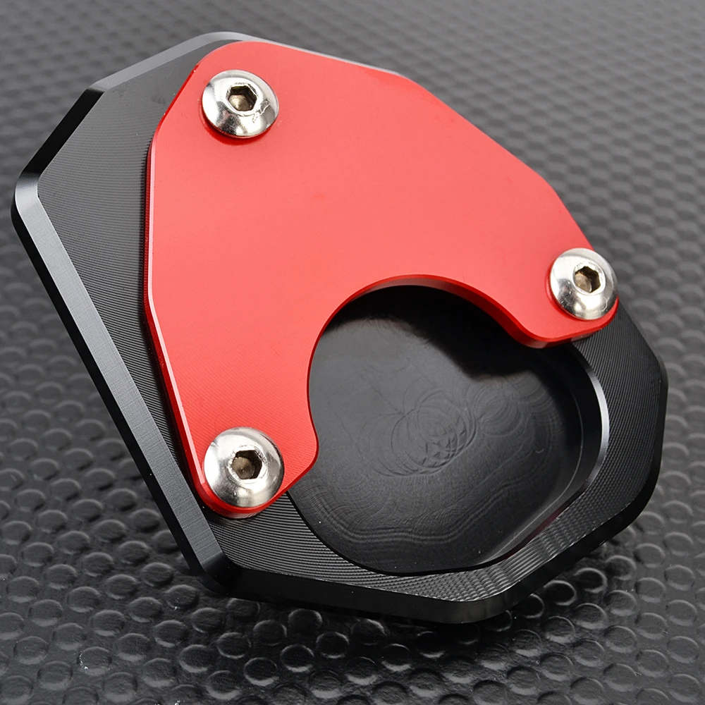 

CNC Side Stand Enlarge Kickstand Plate Foot Pads for Triumph Trident 660 Trident660 2021 2022 2023