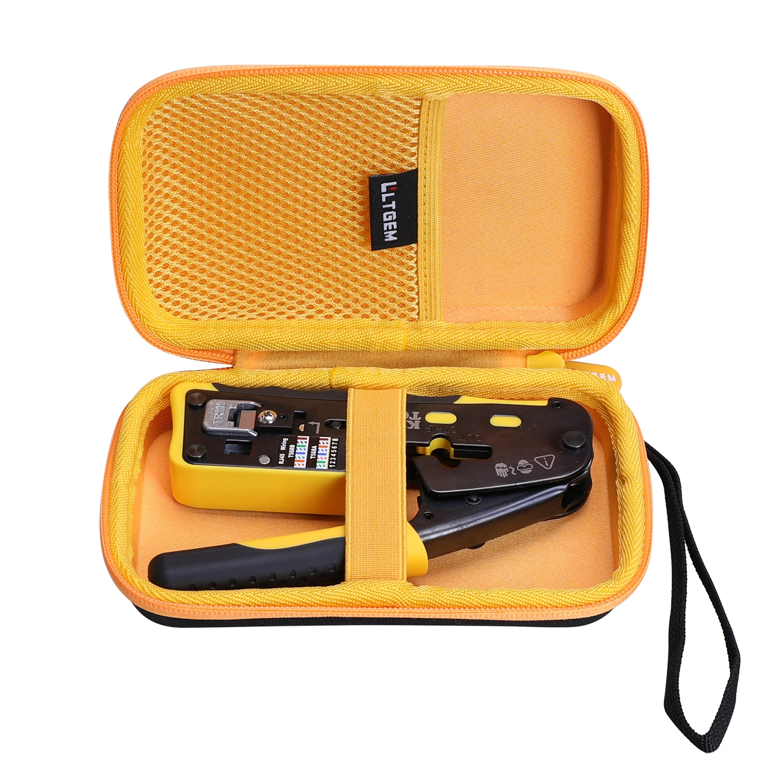 LTGEM 케이스 클라인 도구, VDV226-110 래칫 모듈러 케이블 크림퍼, 와이어 스트리퍼, 와이어 커터, RJ45 크림프 도구