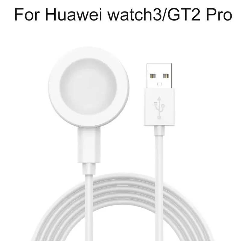 

Беспроводная зарядка для Huawei Watch 3 4/GT2 Pro док-станция, портативное Мощное магнитное зарядное устройство для Huawei Watch 3 pro/GT2 pro ECG