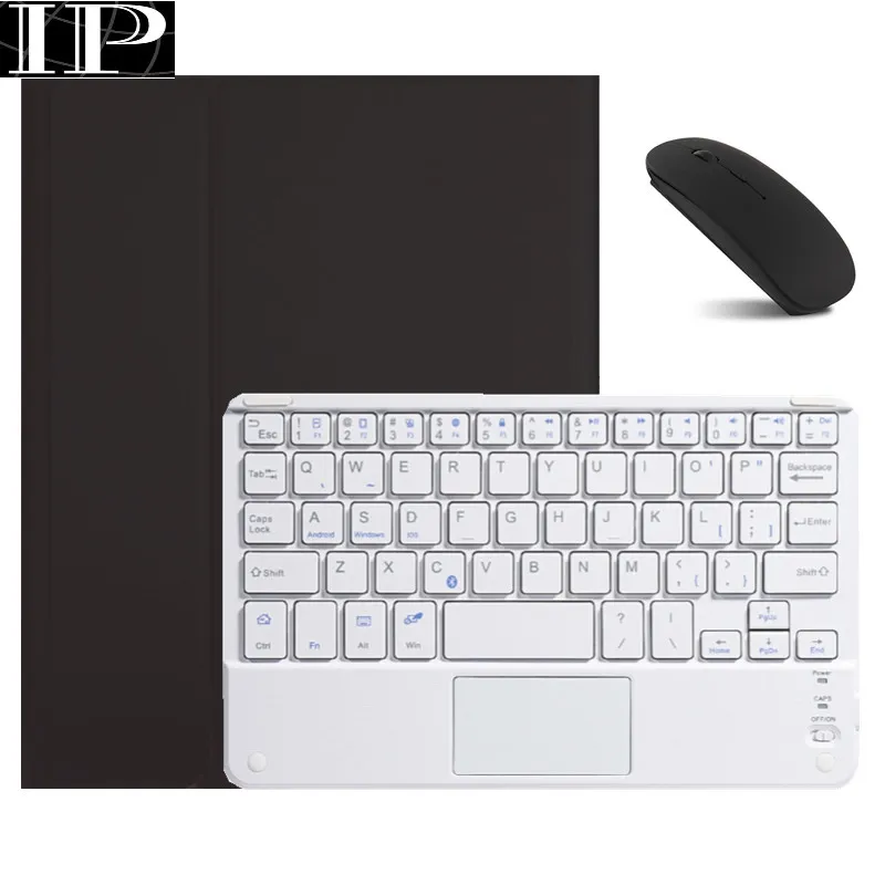 

Slim Leather Pen Slot Smart Stand Cover for IPad Mini 6 Mini6 6th 8.3 Inch 2021 New Case Wireless Keyboard Funda with Touchpad