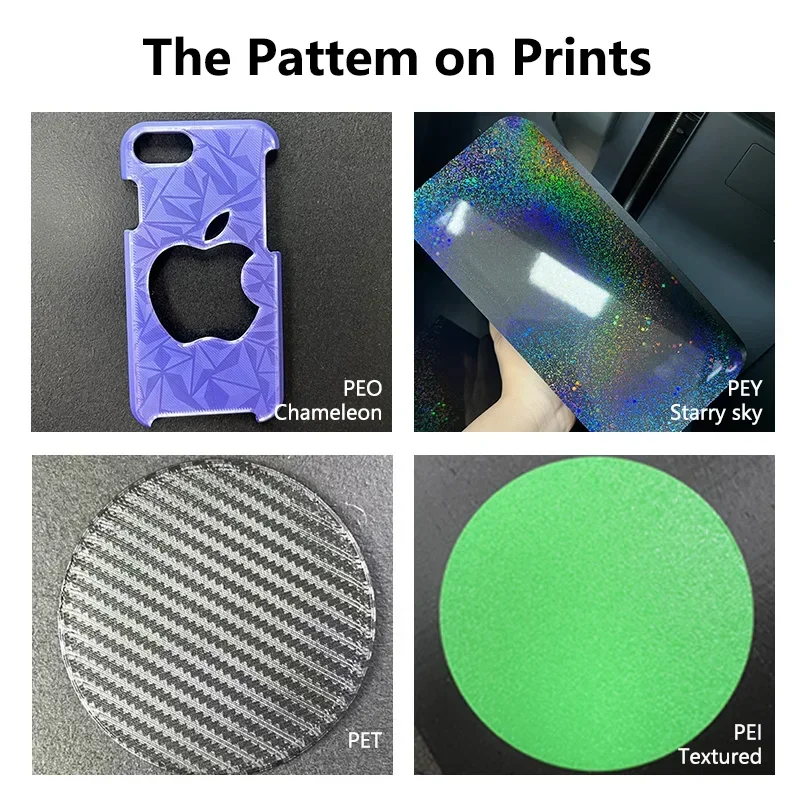 Enhanced Magnetic Double-Sided PEI Build Plate with Chameleon Sheet