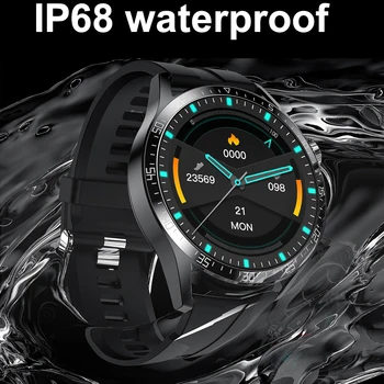 Blulory-reloj inteligente G9 PRO para hombre, accesorio de pulsera resistente al agua IP67 con pantalla completamente táctil, GPS, Bluetooth, llamadas, NFC, novedad de 2022 4