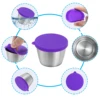 50/70ML Sauce Cup Reusable Salad Box for Lunch Box Picnic Travel Salad Condiment Containers with Lids Leak Dipping Sauce Cups 4