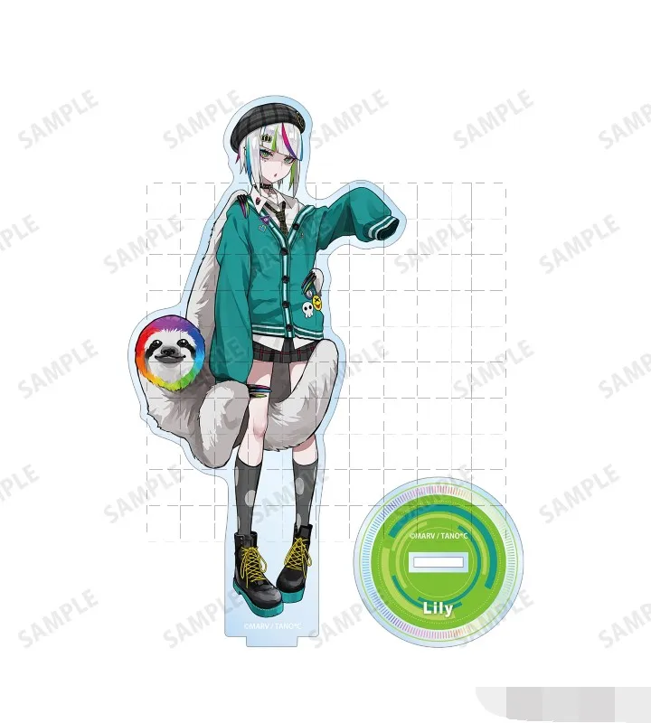 Game WACCA Acrylic Stand Figure Doll Anime Elizabeth Lily Luin