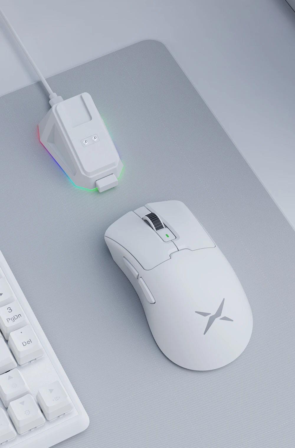 de pesquisa ergonômica 8K, PAW3395, 63g, doca