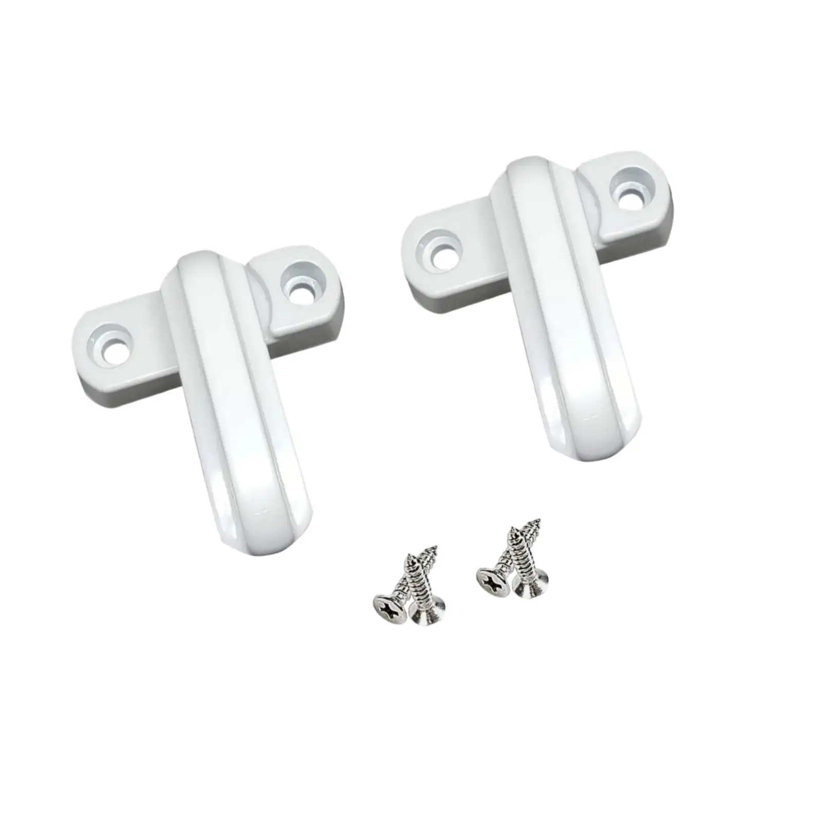 Window Sash Jammer Lock 2Pcs for Commercial Applications Nursery Kitchen