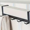 Hooks Over The Door Home Organizer Rack Clothes Coat Hat Towel Hanger Bathroom Accessories Holder Door Hang Creative Coat Hanger 1