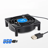 VONTAR C1 ventilateur de refroidissement pour Android TV Box décodeur sans fil silencieux refroidisseur silencieux DC 5V USB puissance radiateur Mini ventilateur 80x80x25mm 4