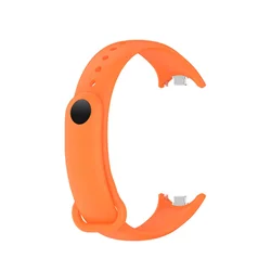 Silicone Sport Strap for Fitness Tracker Bracelet (Orange)