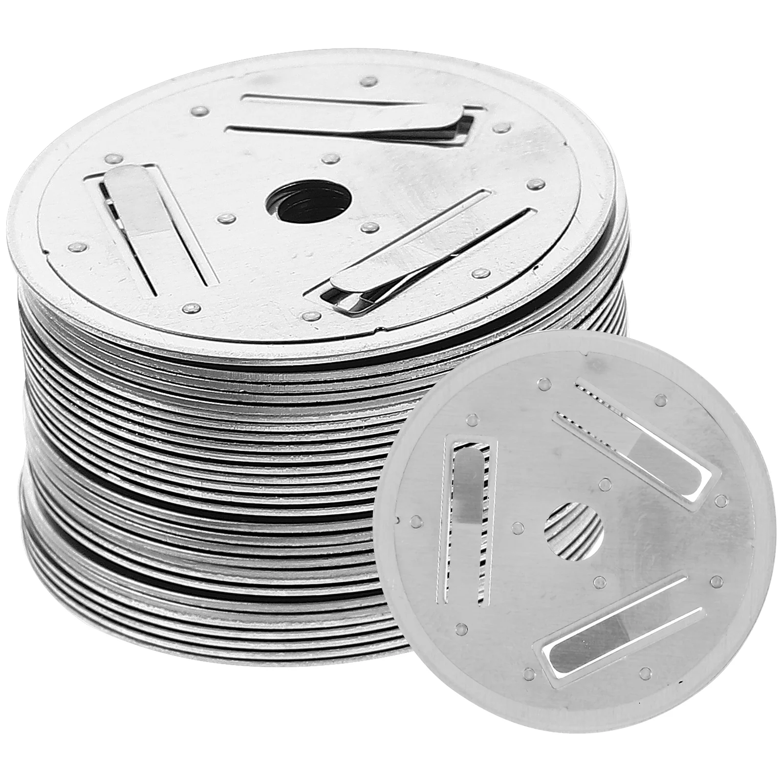 

30 Pcs Electro-thermal Sound Piece Kettle Water Boiling Maker Stainless Steel Whistling Lid Kit