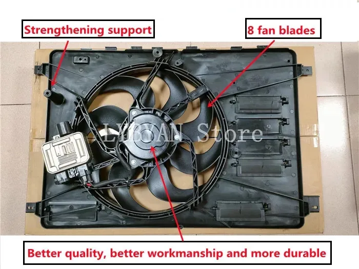 EngineCoolingRadiatorFanforVOLVOS60S80XC60XC70V60V70312937783136886731686806