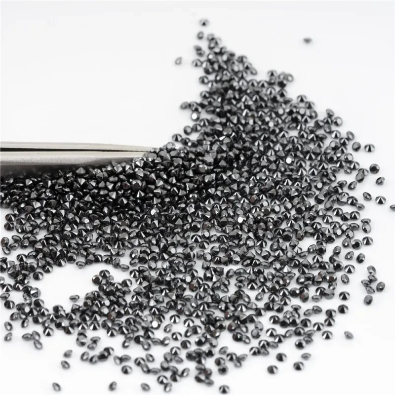 AIOSC 1.0ct Loose Moissanite D Color VVS1 Gemstone Lab Grown 0.8mm to 2.9mm Small Diamonds Gem For Jewelry Material Wholesale