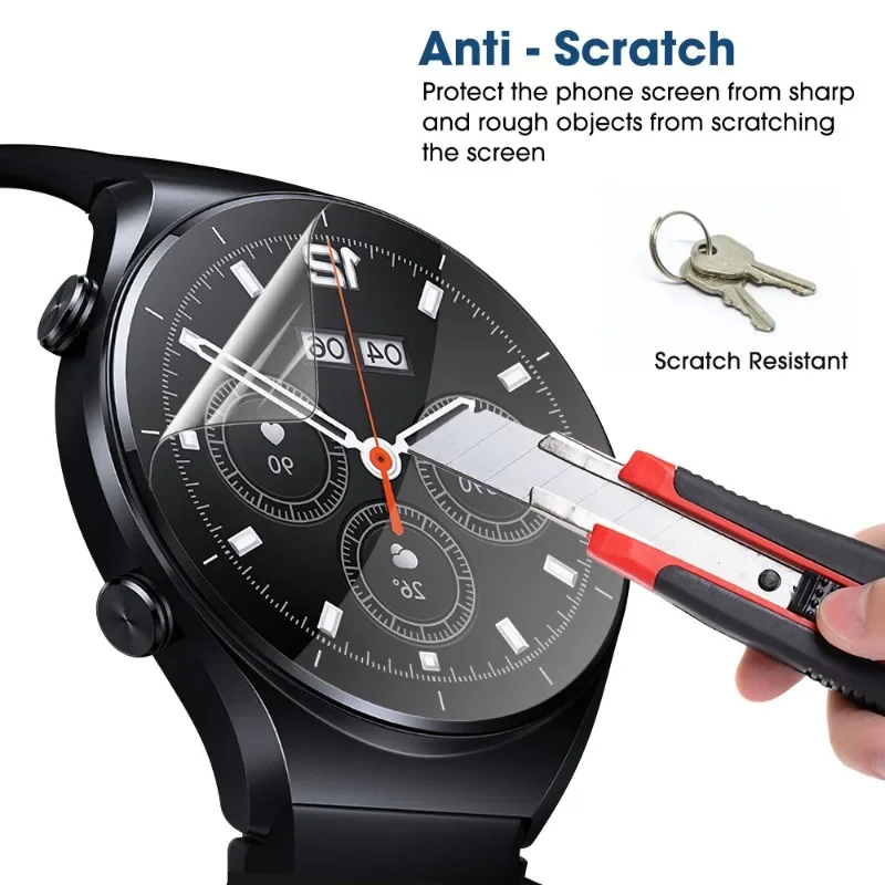 Hydrogel Anti-Scratch Protective Films for Smartwatch - 1 to 5 Pack