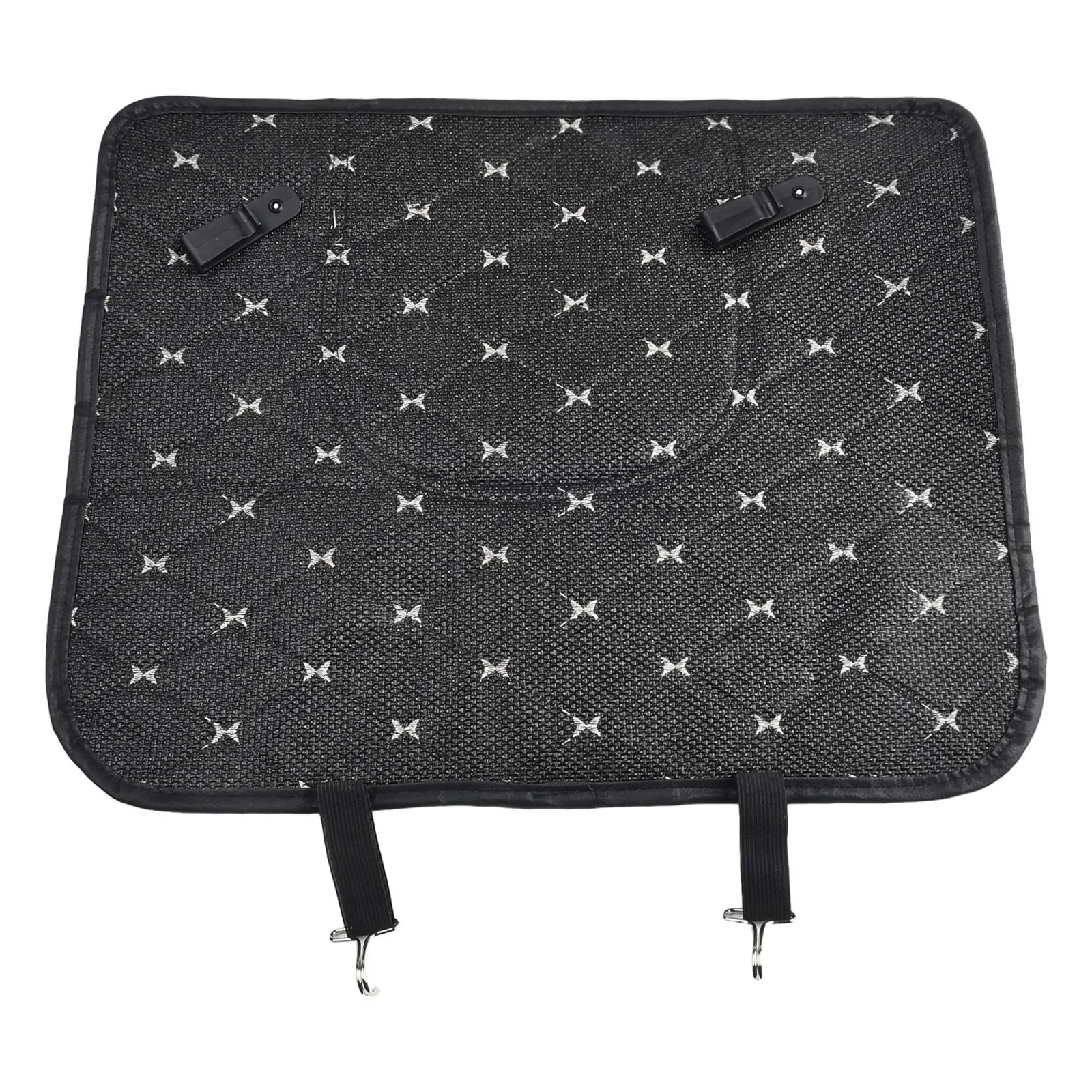 Anti Kick Pad Mat Car Back Seats Waterproof PU Leather Scratch And Wear Resistant Convenient Storage Pocket Design