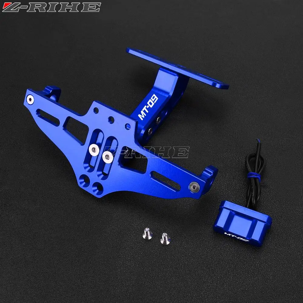 

MT-09 Rear License Plate Mount Holder Bracket with LED Turn Signal Light For YAMAHA MT 09 MT09 SP TRACER Tracer GT AllYear