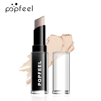 POPFEEL 3D Shimmer Contour Highlighter Cream Concealer Stick, Multi-purpose Face Brightening Shading Makeup Cosmetic