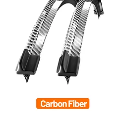 Premium Carbon Fiber Front Windshield Wiper Blades - Set of 2 - HiAce H300 2019 - 2023 (Carbon Fibre)