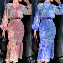 

Ramadan Eid Mubarak Abaya Dubai Saudi Arabia Turkey Islam Pakistan Muslim Sets Dress For Women Kaftan Robe Femme Musulmane
