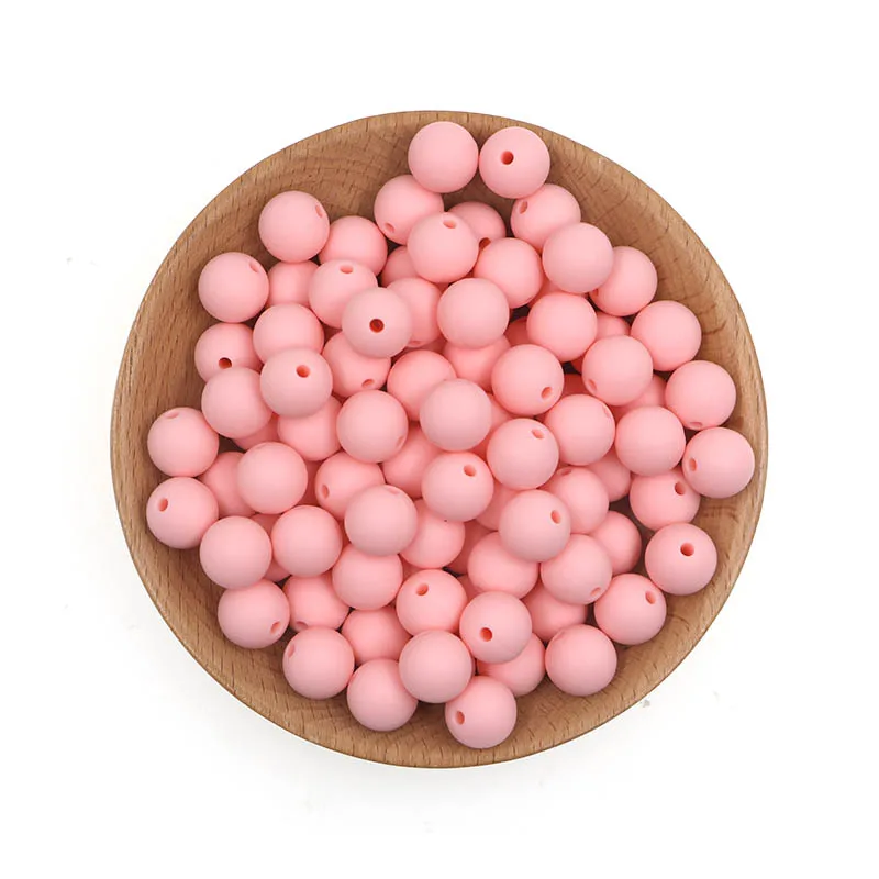 best baby teething items Kovict 10Pcs Round Bead Silicone Leopard Beads 15mm Food Grade DIY Chewable Necklace Baby Pearl Beads Pacifier Clip Making baby teething items in 3 months Baby Teething Items