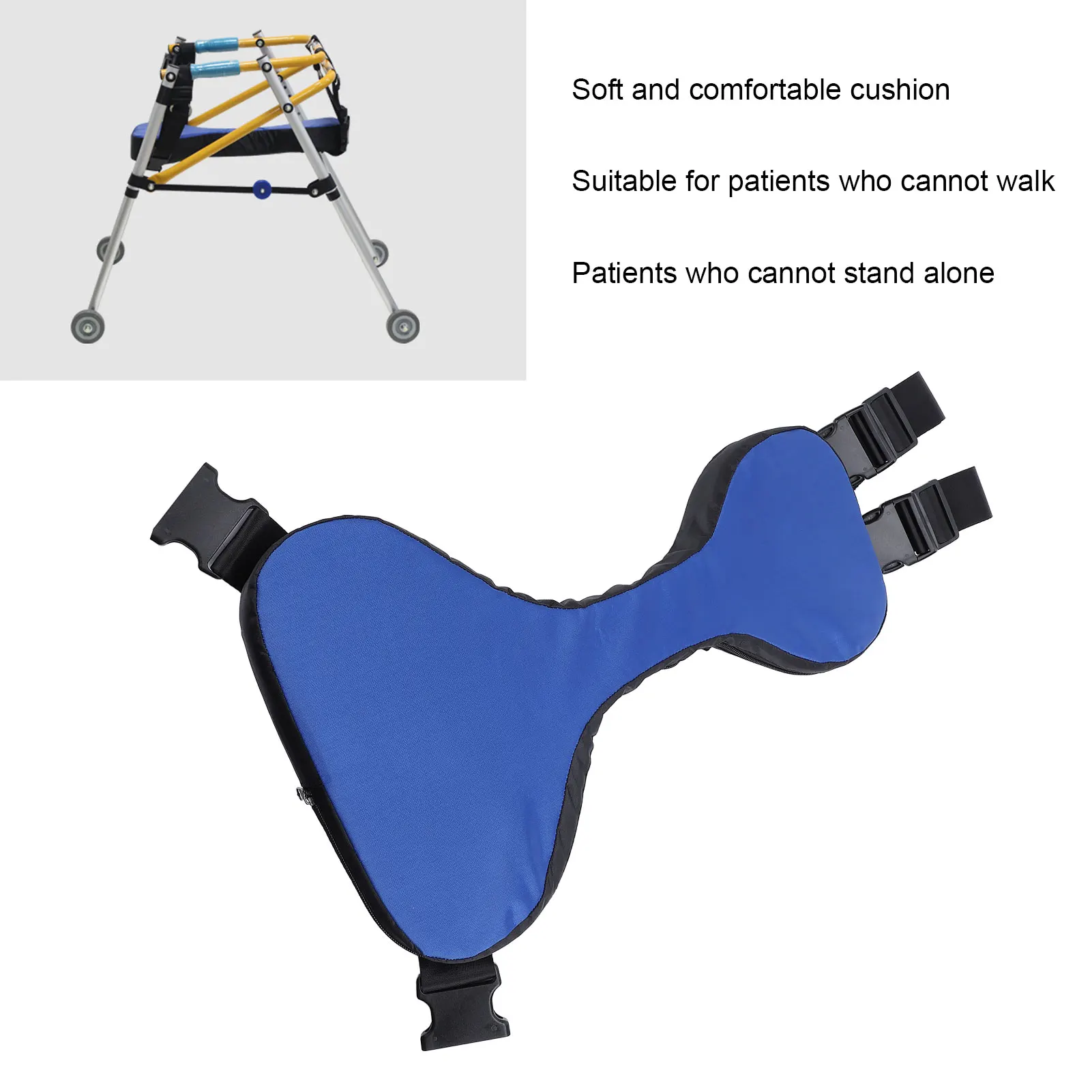 Attachable Seat for Folding Walker Walker Rest Seat Easy Installation Replacement Accessory Attachable for Folding