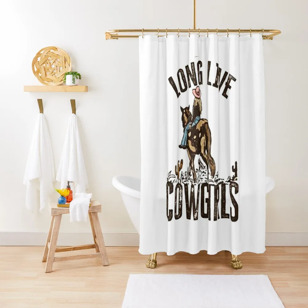 

Long Live Cowgirls Shower Curtain Cute Shower Bathroom Showers Curtain