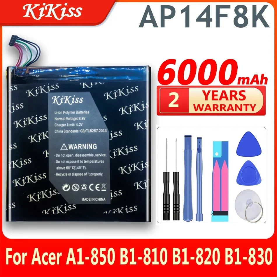 

Аккумулятор KiKiss емкостью 6000 мАч для планшетов Acer Iconia
