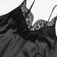 5 Pieces Women's Satin Sleepwear Pajama Set Robe Sexy Lingerie Bathrobe Lace Silk Night Dress Trousers Home Clothed Nightwear PJ - Image 4