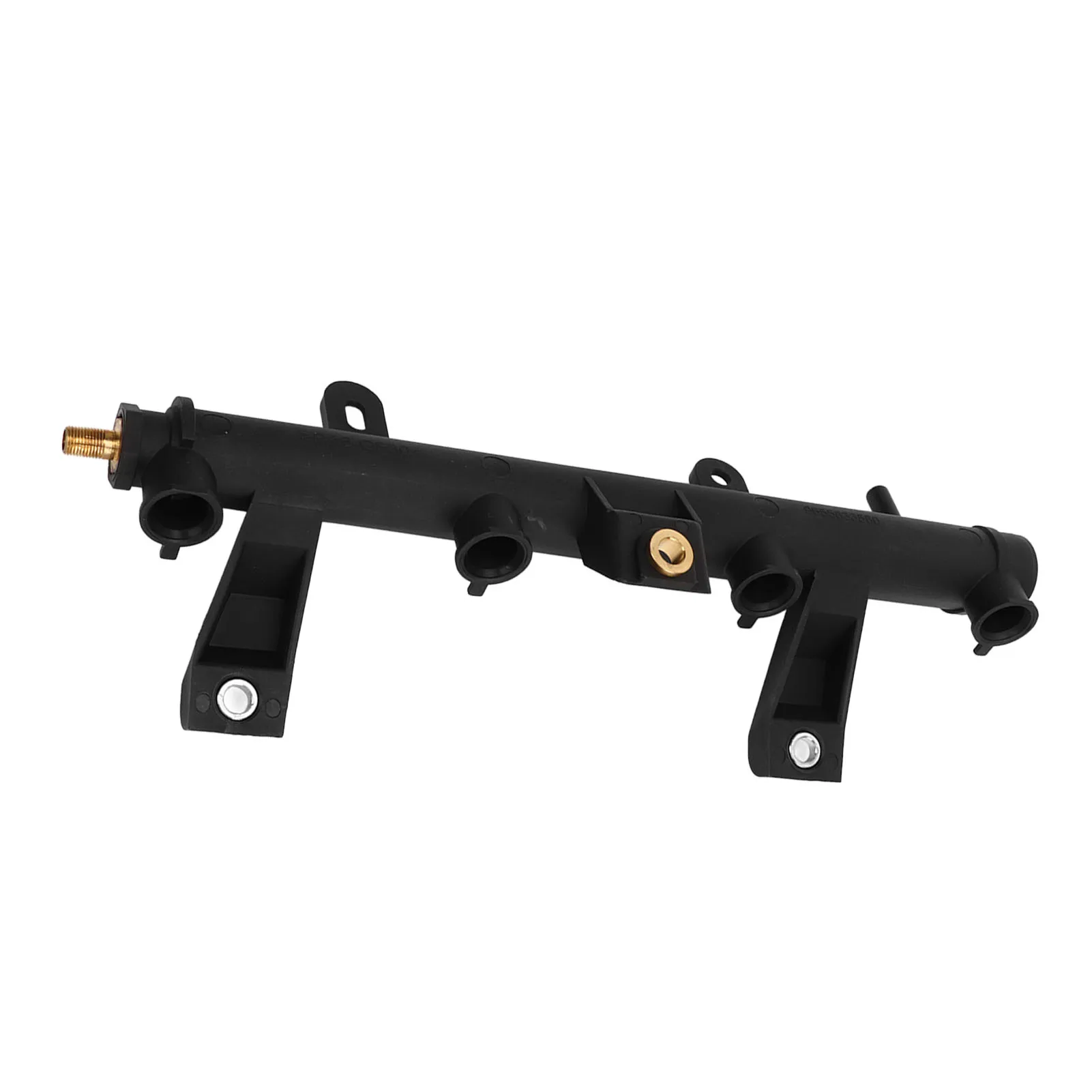Injection Ramp 198542 Engine Fuel Injector Supply Fuel Rail Injector Rail Replacement for Peugeot 206 207 Injection Line Bar