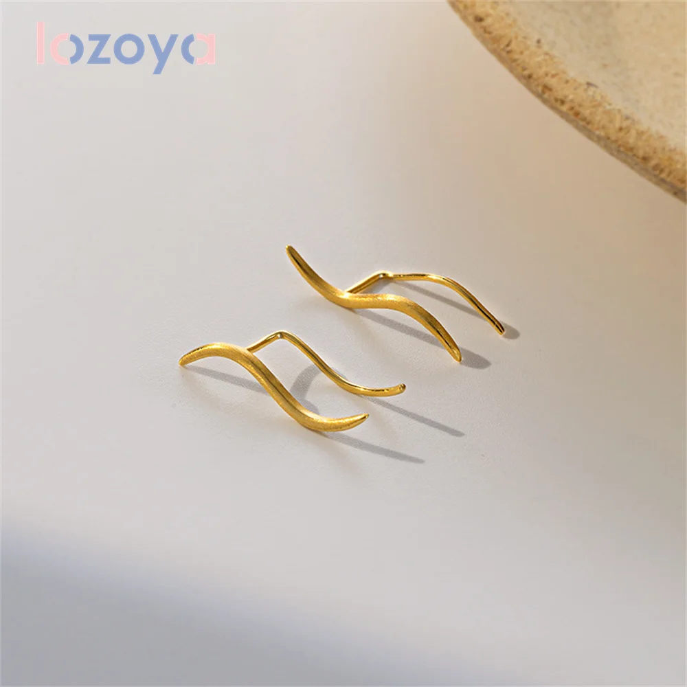 Женские серьги-гвоздики из серебра 925 пробы с цирконом |