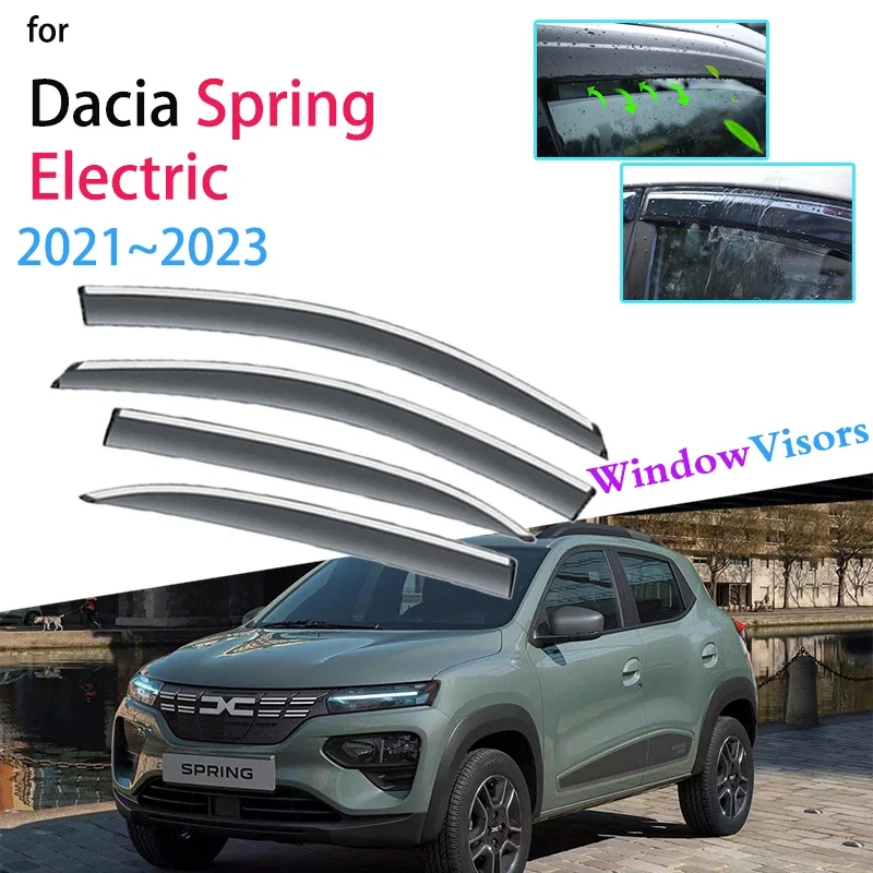 Autohoezen voor Dacia Spring (Electric) 2022-2025, integrale