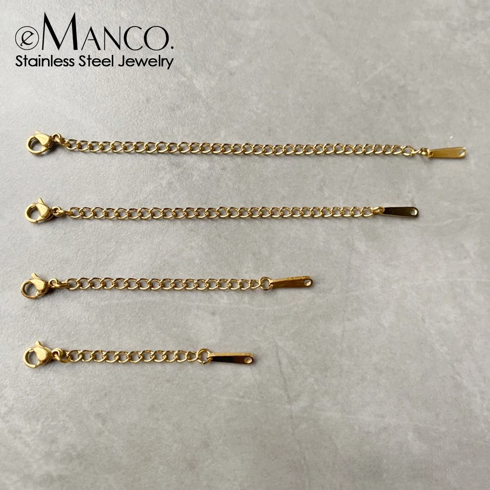 Коннектор e-Manco для изготовления браслетов, ожерелий, ювелирных изделий из нержавеющей стали