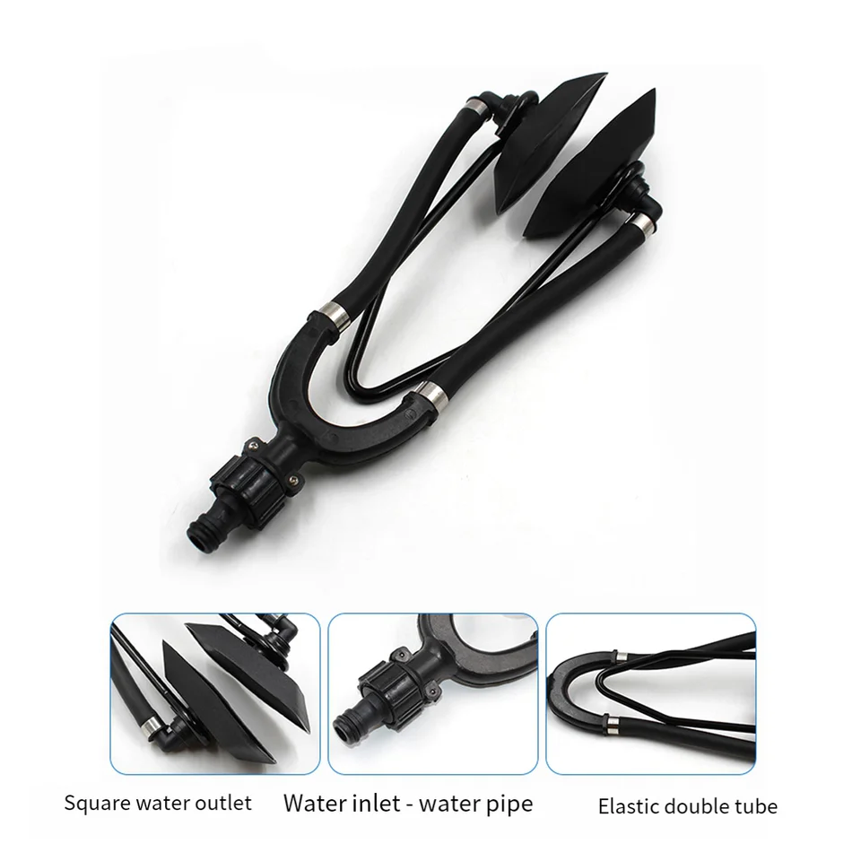 Manchon De Rinçage Pour Moteur Hors-Bord - Double Entrée D'Eau, Compatible Multi-Marques, Nylon Résistant, Installation Facile - 3