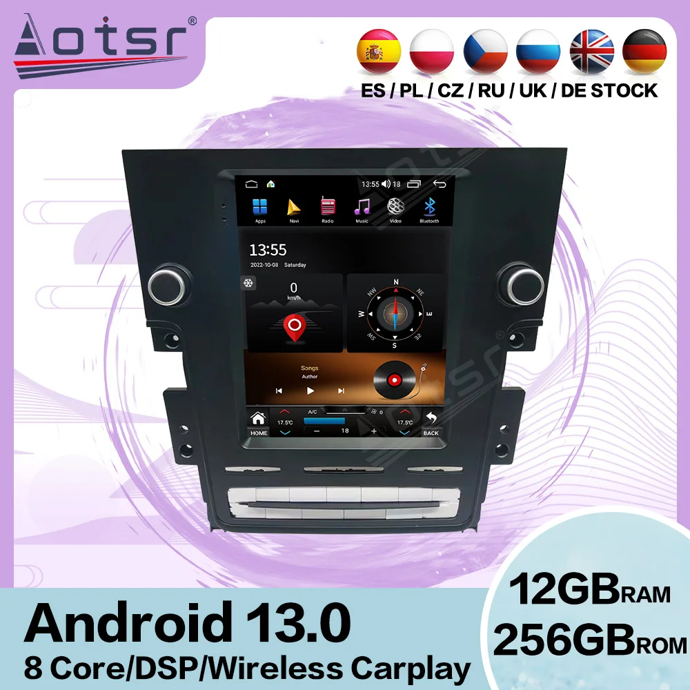 

Vertical Screen Automotive Multimedia Android 13 For LINCOLN Navigator 2014 2015 2016 CAR GPS Navigation Stereo Radio Head Unit