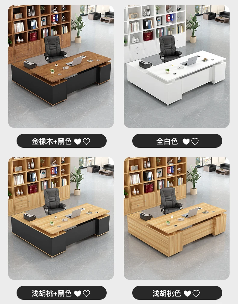 Home Room Office Desk Study Workshop Table Executive Workstation Table Supplies Desks Accessories Writing Corner Mesas Furniture