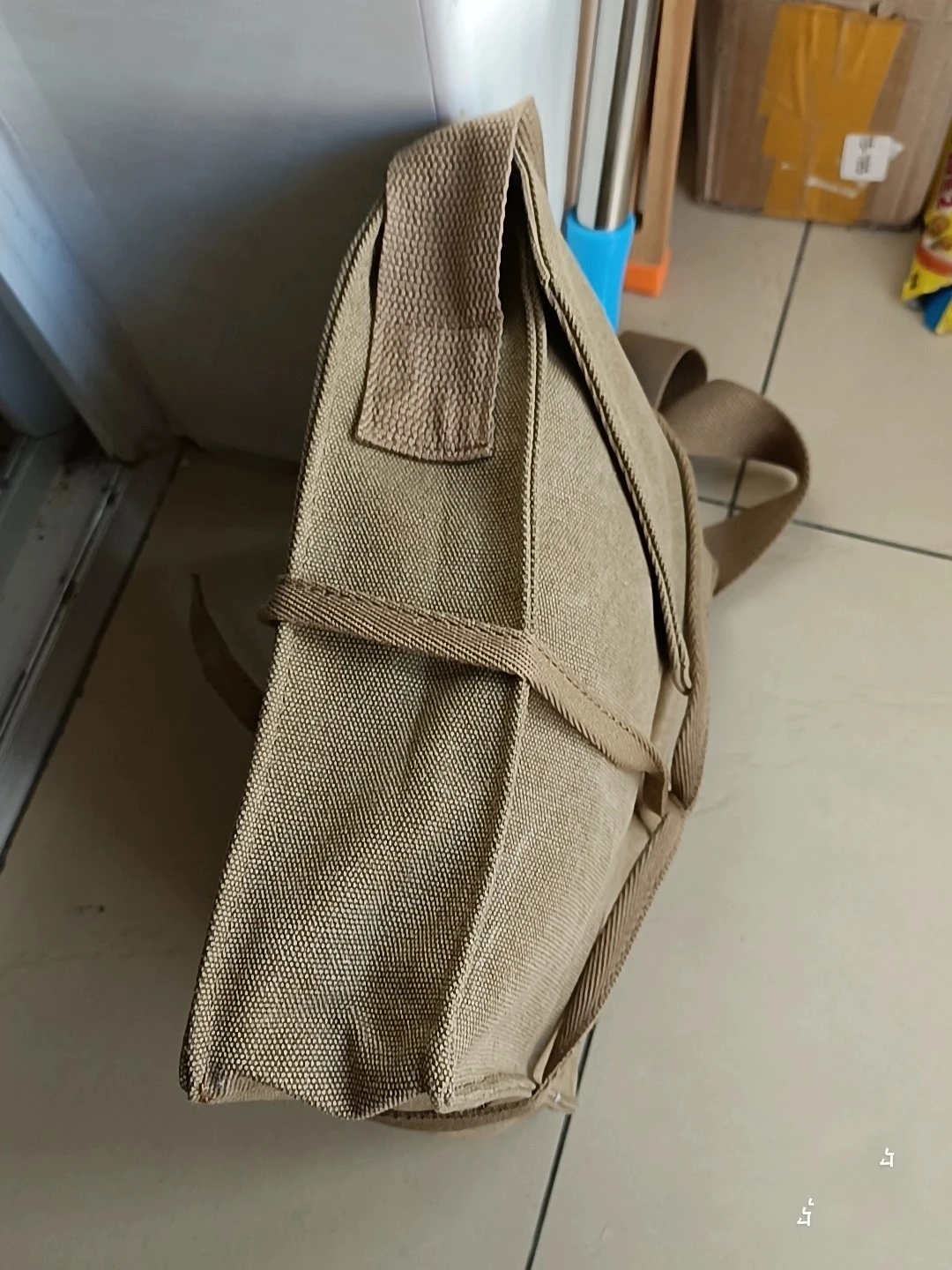 JAPANESE WWII GAS MASK BAG knapsack canvas