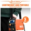 HITBOX Cutter Welding Machine 2 in 1 ARC MMA TIG-lift Welder ARC200D MINI IGBT Inverter LED Digital Display Protable For Home 4