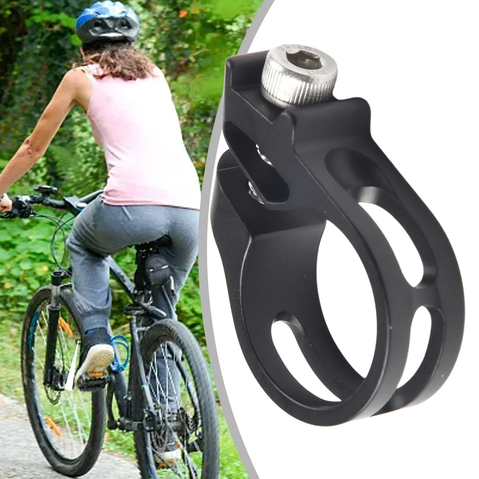 Bike Derailleur Shift Lever Aluminum Alloy Bicycle Shifter Clamp For Sram X7 X9 X0 XX XO1 Triggers Shifter Bicycle Front Derailleur Clamp Adapter