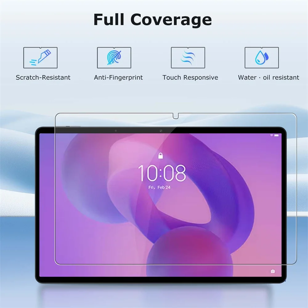 HD Tempered Glass Screen Protector, 2-Pack – Anti-Fingerprint, 11-Inch Tablet Protective Film