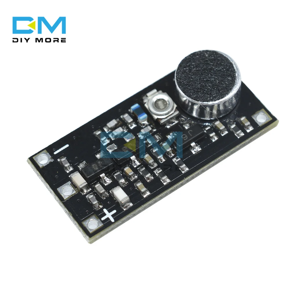 Modulo Trasmettitore FM 88-115MHz Con Microfono DC 2V 9V 9mA