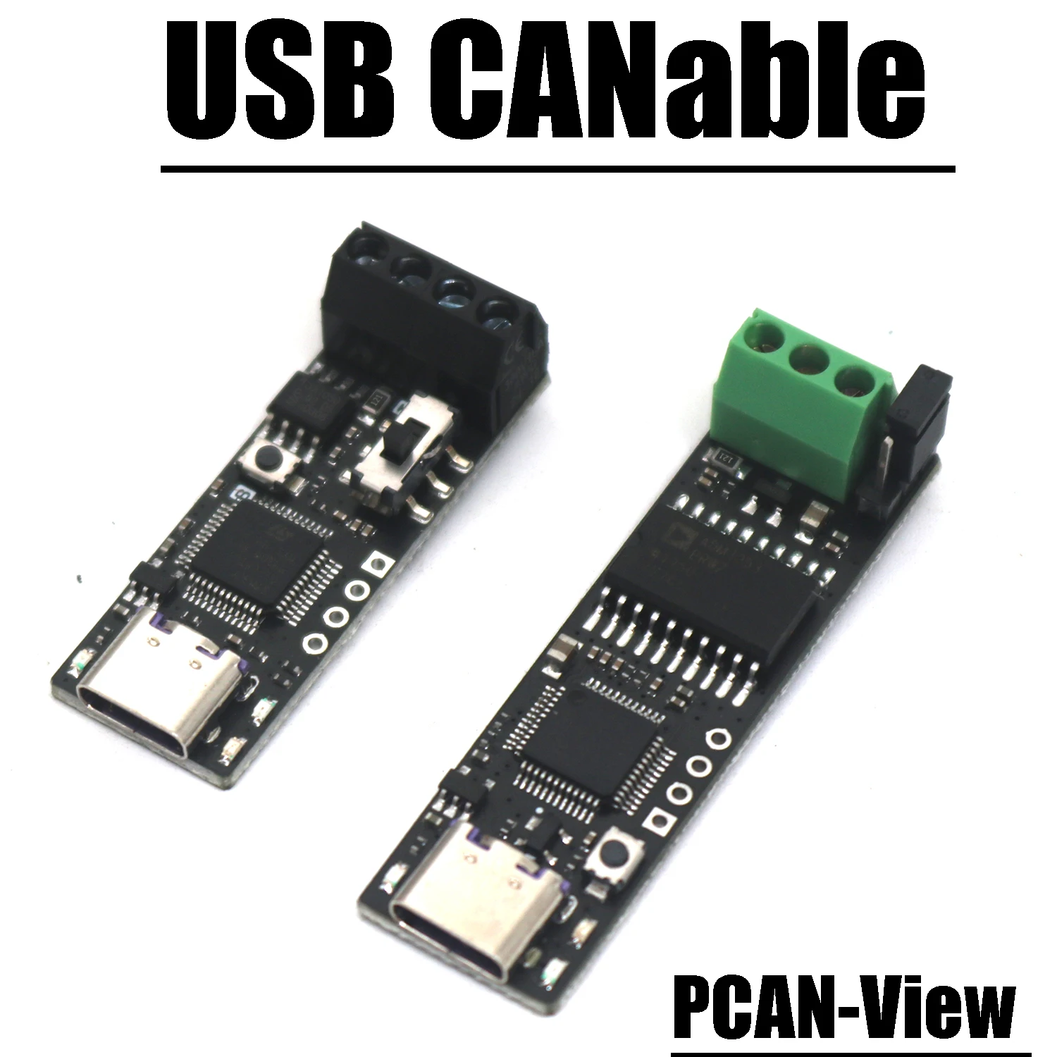 Pcan-view Tipo-c Usb para Can Módulo Canable Pro Can Bus Depuração Ferramenta Conversor Adaptador Software Comunicação Cangaroo - Image 2