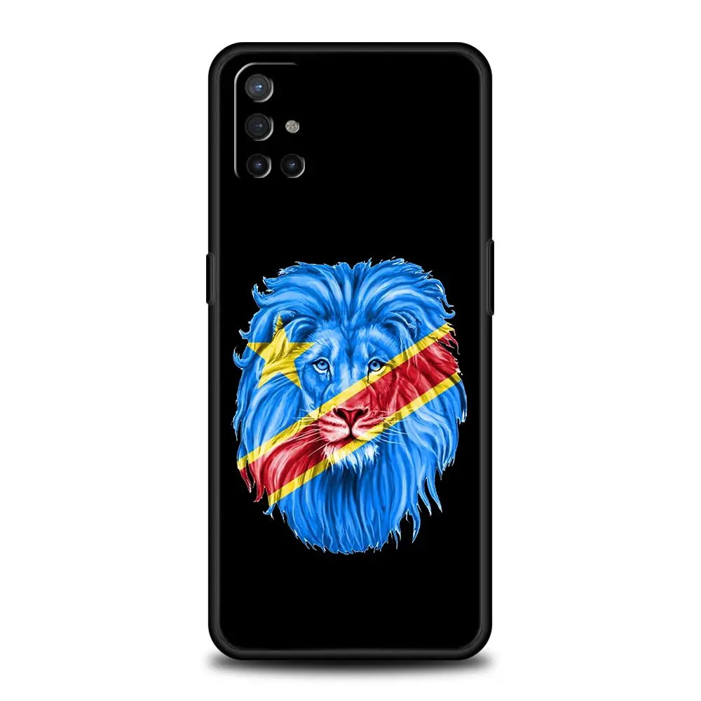 Congo Flag Soft Black Phone Case