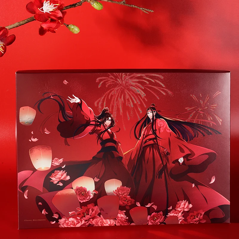 Mo Dao Zu Shi Action Figure Acrylic Toy Wei Wuxian Lan Wangji Burning Flower 4