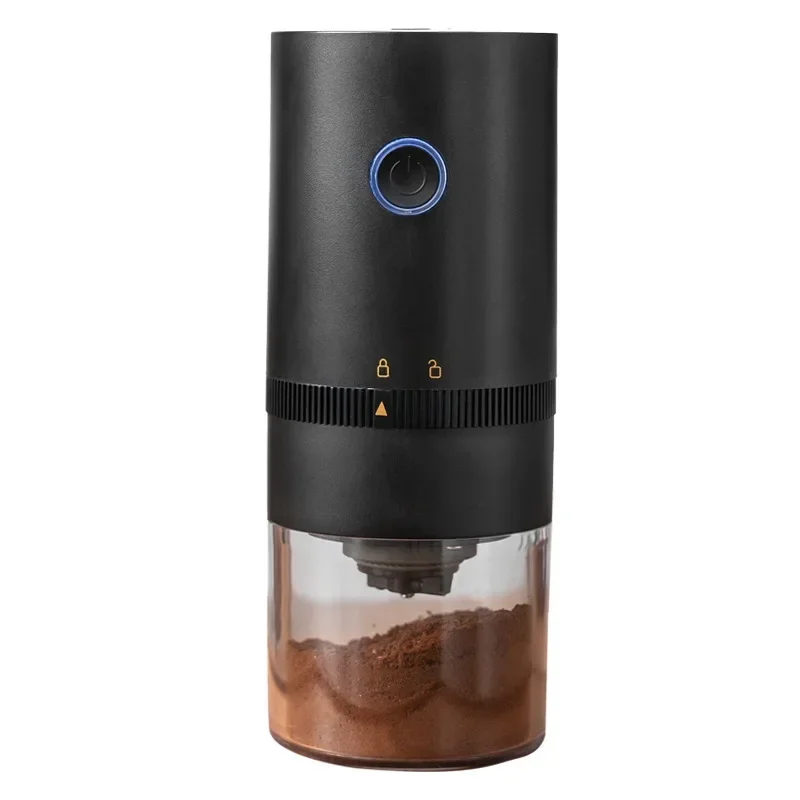 

Electric Coffee Grinder Automatic Beans Mill Portable Espresso Machine Maker for Cafe Home Travel USB Rechargeable