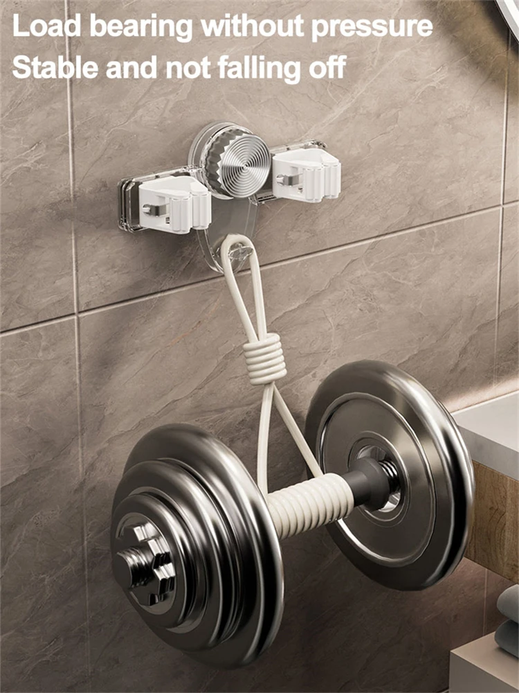 Bathroom Holder Mop Hanger Rack Wall Mount Mop Organizer Holder Storage Hook Kitchen Bathroom Organization Accessories
