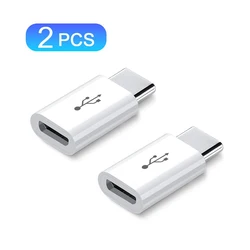 Micro USB to Type C Adapter Converter - Charging Cable Connector (2/3 Pack) (2PCS)