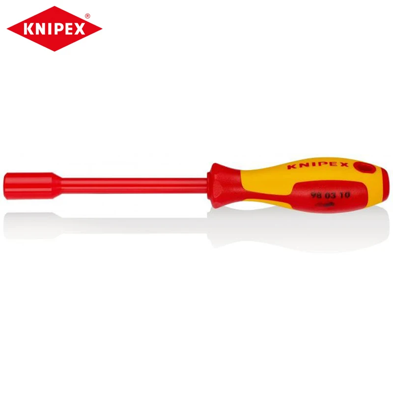 

KNIPEX 98 03 10 Nut Driver With Screwdriver Handle