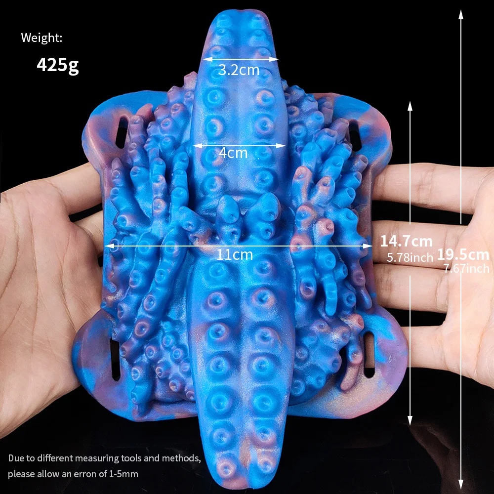 Big Grinder Silicone Female Grinder Tentacle Masturbator Stimulator Sex Toy 
